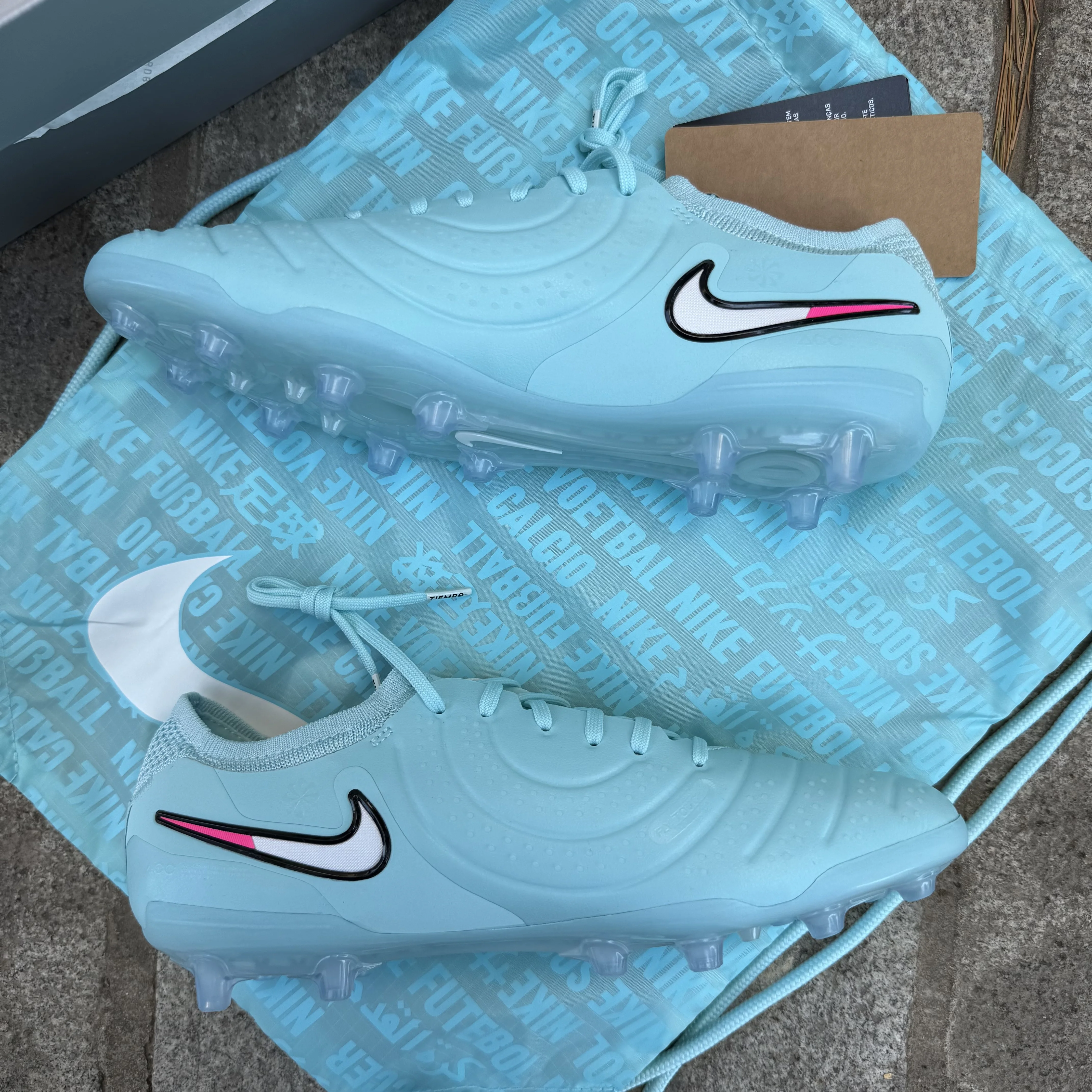 Лу Шэнмэн Nike/Nike Legend 10 Elite AG высококлассные футбольные бутсы на газон с короткими шипами IB9520-401