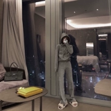 Весенний осенний комплект, ретро толстовка, штаны, популярно в интернете, 2021 года