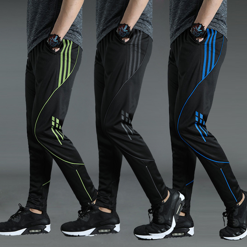 Autumn and Winter Sports Pants for Men, Casual Quick-Drying Breathable Loose Tapered Fitness Football Training Running Casual Pants Trendy
