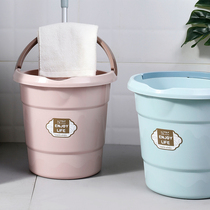 Home bucket basin for student dormitory set household portable food grade thick plastic storage bucket washbasin