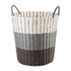 Dirty clothes basket clothes storage basket woven laundry basket household rattan clothes basket toy storage basket artifact