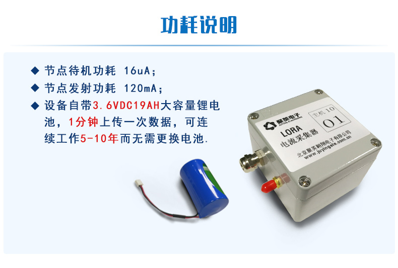 LORA电流采集器功耗