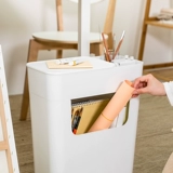 Домашняя спальня для хранения ящика для хранения спальни прикроватная булавка гостиная пластиковая закусочная коробка с колесами для организации коробки с узкой швейной бумагой