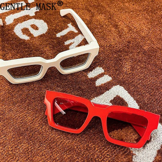 Fu Jing Xiaohongshu sunglasses men's OFF European and American trend people board Meng Meiqi Yu Shuxin, the same sunglasses female