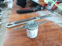 1 2000 ship R Qingye heavy cruiser model finished product
