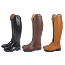 Dressage riding boots for training and competition German style classical dance riding boots front inner zipper size customized