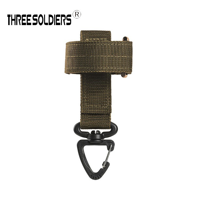 Outdoor Waist Hanging Nylon Key Button Mountaineering Hiking Tactical Gloves Bundled Buttoned Multipurpose Tool Clasp