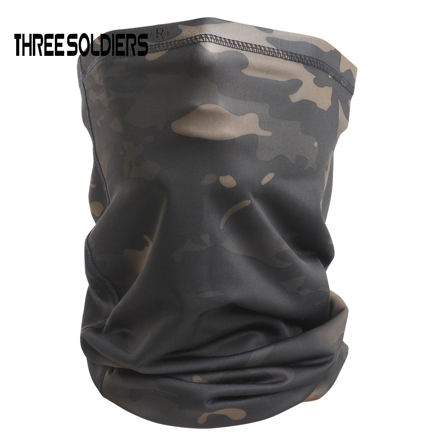 Outdoor men's and women's running headscarf bicycle riding anti-sand scarf breathable quick-drying multi-purpose mask army fan CS equipment