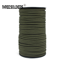 Outdoor multi-purpose tent bundling umbrella rope military fan style woven rope 100M 9 core rope daily tying rope