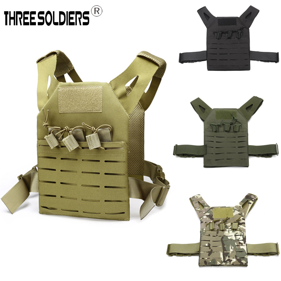 Children JPC Light Tactical Vest Outdoor Expansion Training Waistcoat Photography Photo Army Fans CS Video Props
