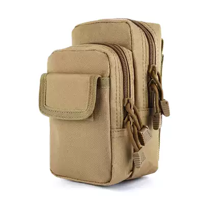 Tactical MOLLE accessory bag Outdoor running sports mobile phone waist bag Hiking sundries bag