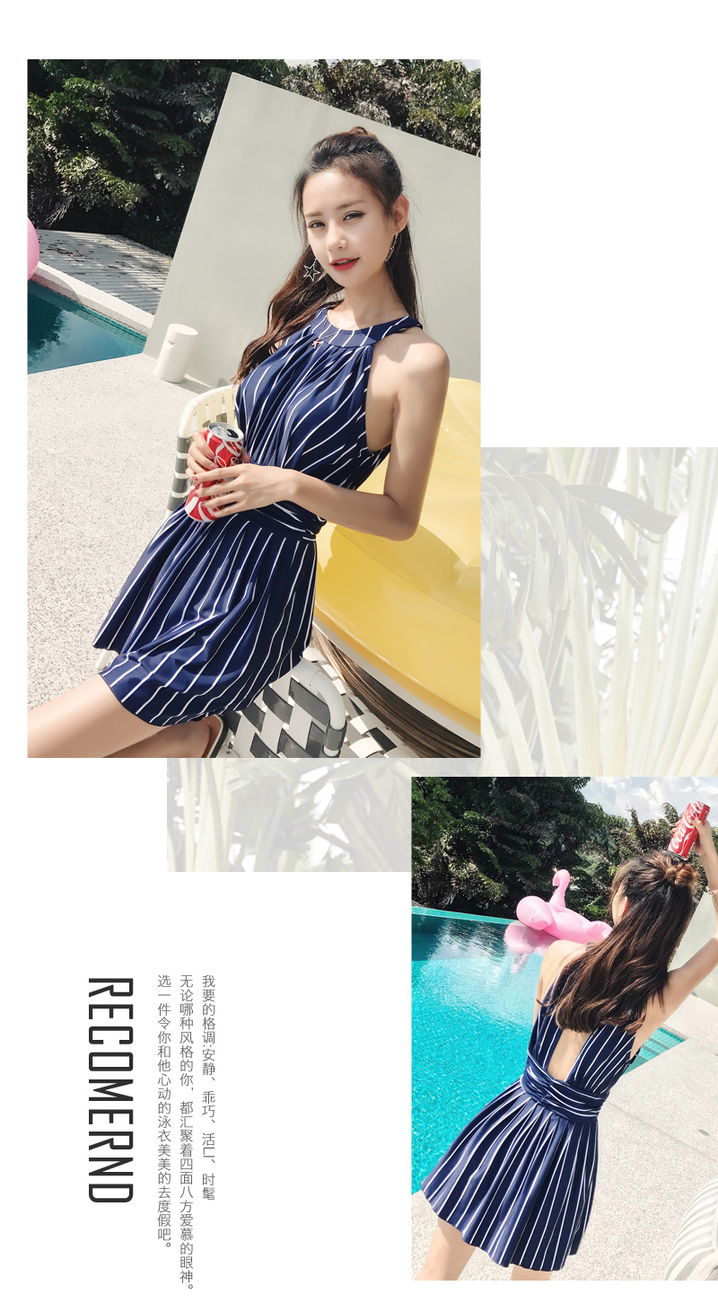 Yi Meishan cặp đôi đồ bơi nữ Xiêm nóng mùa xuân đặt kỳ nghỉ bên bờ biển những người yêu thích quần bơi biển - Vài đồ bơi Set đồ đi biển cho cặp đôi