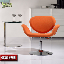 Modern new fashion lifting sofa fabric leisure chair Office chair computer reception negotiation chair front desk chair B191