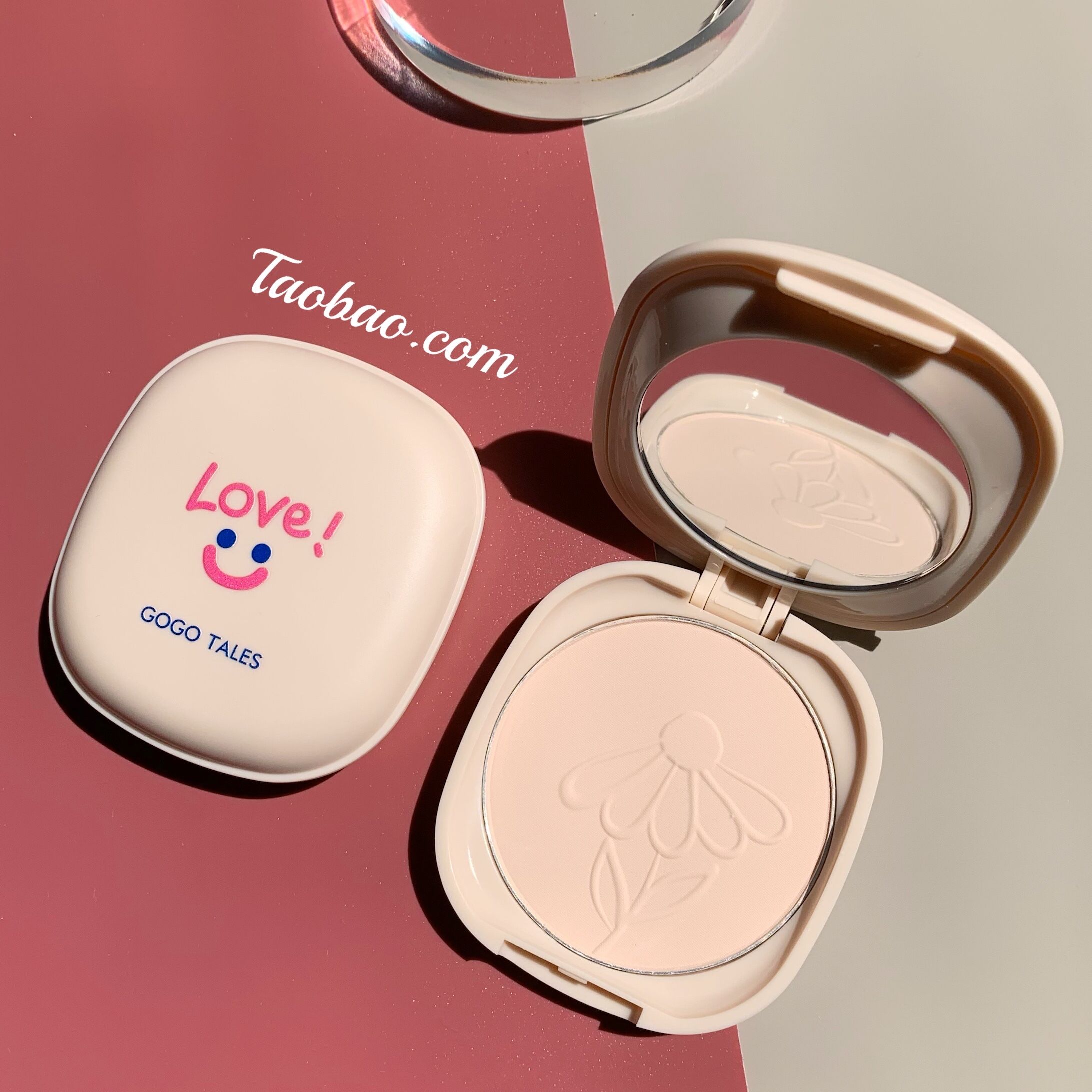 gogotales gogo dance smile setting makeup powder refreshing oil control waterproof concealer is not easy to take off makeup and lasting