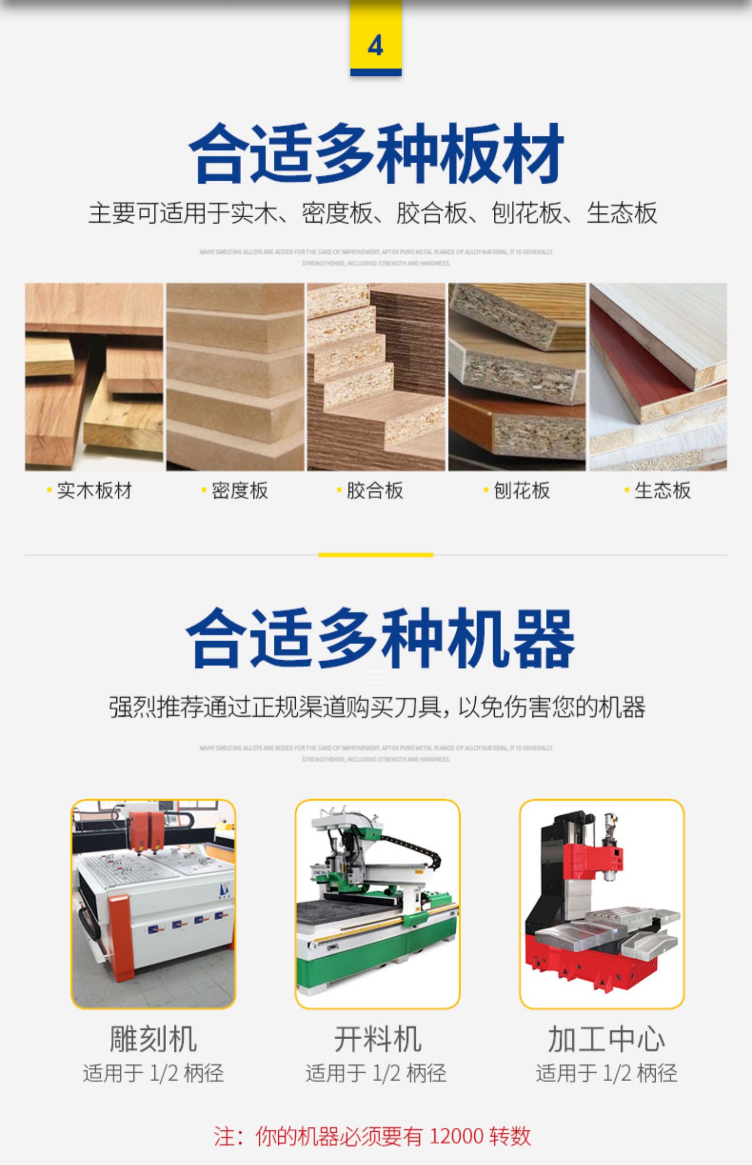 Chuanmu lưỡi dao CNC TCT dao cắt thẳng máy cắt dụng cụ máy cắt chuyên nghiệp chế biến gỗ công cụ cắt phay - Dụng cụ cắt mui khoan thap