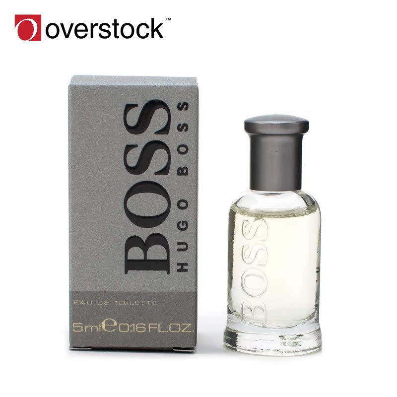 Hugo Boss Bottled 6号男士0.16盎司迷你淡香水飞溅