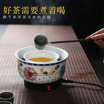 Tea ceramic tea ceramic cooker tea set retro - electric ceramic tea - cooking tea - ceramic tea - cooking furnace sets