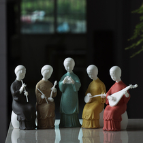 Ceramic crafts home accessories ornaments creative living room bedroom decorations classical Chinese beauty boutique sculpture