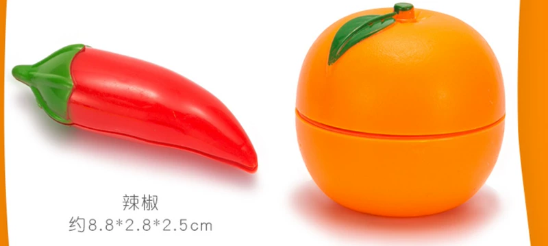 Thẻ Chopper Nhà Nhà Bếp Mô phỏng Trái cây và Rau quả Trái cây Cô bé Sinh nhật Quà tặng Đồ chơi Trẻ em Bán buôn