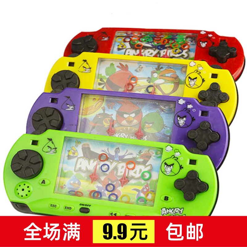 Water game machine children's toys after the 80s nostalgic traditional toys handheld water snare children's toys wholesale