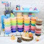 Beizunbao Crystal Mud Ultra Light Clay Safe Nontoxic Clay Plasticine Children Handmade Color Mud Set - Đất sét màu / đất sét / polymer đất sét, set nhat