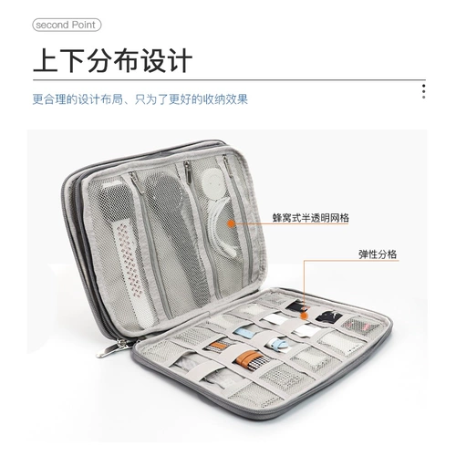 Применение Apple Huawei Samsung Xiaomi Oppo Watch с IWATCH6 ящик для хранения AppleWatch5 Многофункциональная сумка для цифровой отделки для отделки кабель ДАННЫЕ ДАННЫЕ АНТИ -ПРОИЗВОДИТЕЛЬНА