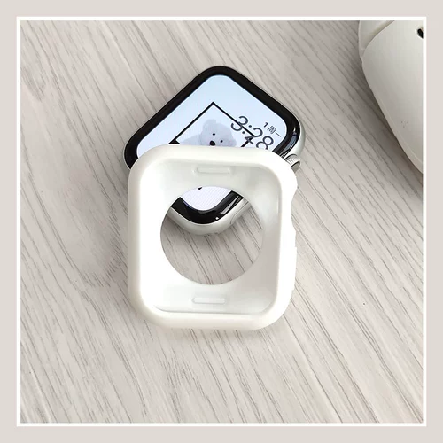Apple, совместимый защитный чехол, часы, силиконовая защитная сумка, креативные милые аксессуары, 6, 3/2, защита при падении, 40мм