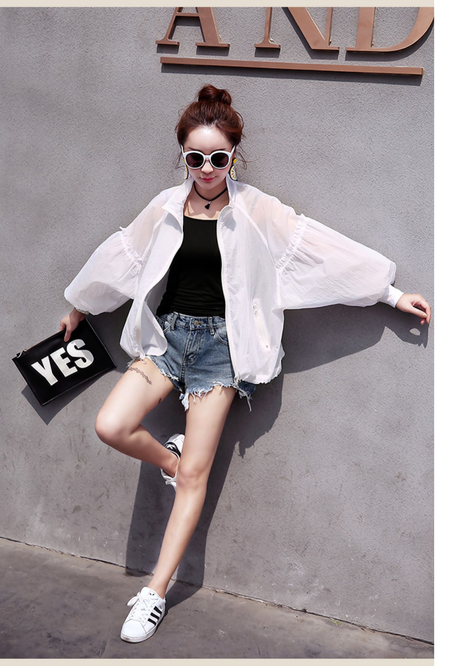 C8965 1620K ÁO KHOÁC NỮ GEDRENG DÀI TAY MÙA HÈ THOÁNG KHÍ THỜI TRANG NỮ G05 SẢN PHẨM MỚI
