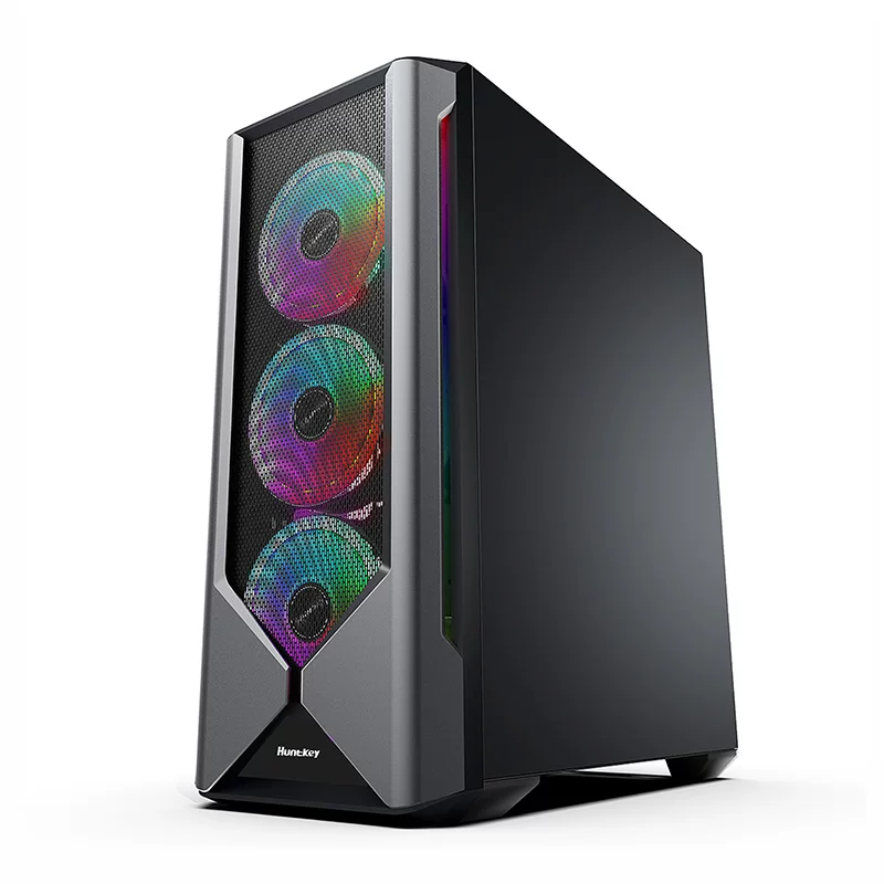 Классический корпус настольного ПК Hangjia GX680H Time Emperor Gaming Gaming Gaming Glass боковая вертикальная стенка Vertical модель E-ATX