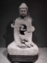 Camphor wood with Buddha along the decoration Taihang Chenhua root carving Dharma Maitreya Guanyin Guan Gong Birthday Star Landscape wood carving