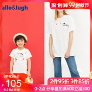 Allolugh Alu và quần áo trẻ em bố mẹ trang bị 19 áo phông cho bé trai và bé gái mùa hè mới - Áo thun