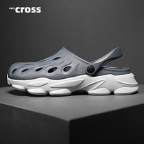 very cross sandals sandals summer dongle shoes men non-slip soft bottom Baotou beach shoes sandals outdoor slippers