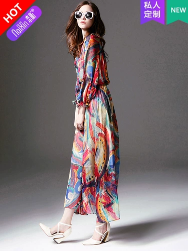 奈昕 Позвольте вам носить красивые персональные индивидуальные индивидуальные частные обычай 1114 платья с печать