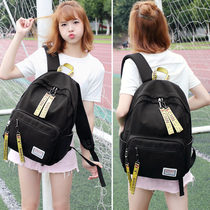 Light sense of antiquity girl school bag large capacity backpack campus Korean version of high school college students wild simple backpack