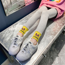 Girl Beats Bottom Pants Spring Autumn 2022 New Girl Wear CUHK Childrens thin section Long pants Spring loaded with foreign air 100 lap