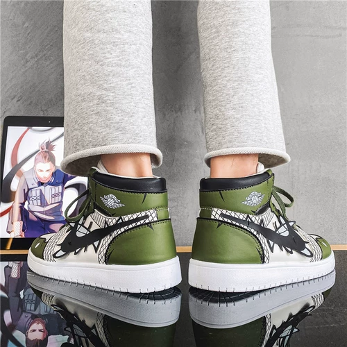 Наруто, air jordan, осенние универсальные баскетбольные кроссовки