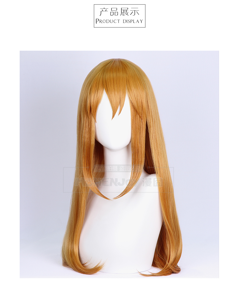 [囧 囧] làm việc di động COS tiểu cầu Tháng Bảy cosplay tóc giả linen màu tại chỗ ecchi cosplay