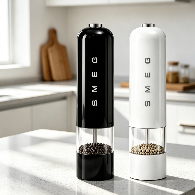 In Stock! Smeg Food Sea Salt Pepper Grinder Multifunctional Electric Grinder Kitchen Pepper Black Pepper In Stock! Smeg Food Sea Salt Pepper Grinder Multifunctional Electric Grinder Kitchen Pepper Black Pepper