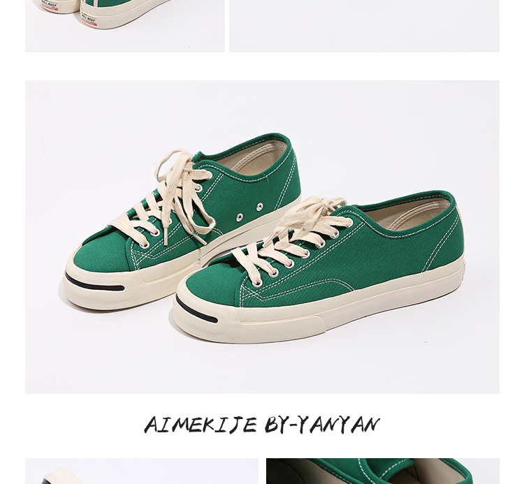 MILLREEF Nhật Bản Okayama giày vải retro Nhật Bản thấp để giúp Kurume giày lưu hóa mở nụ cười 1970 s giày thể thao nam đẹp 2021