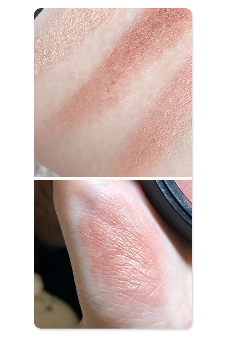 Mỹ NYX dốc ombre blush blush tự nhiên lâu dài khả năng sửa chữa màu cam ob06 - Blush / Cochineal má hồng nars kem