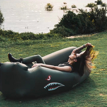 (Camping blackening enthusiasts) Camping inflatable sofa MTS shark inflatable sofa inflatable bed to send storage bag