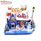 Рождественский детский декор, домик, 3D, рождественский подарок, подарок на день рождения