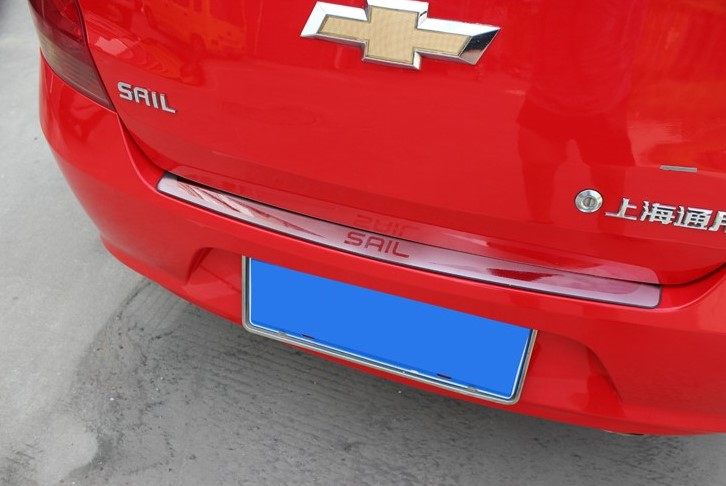 10-18 New Chevrolet New Sail rear board Sail 3 Reform special post - bar bar brightness
