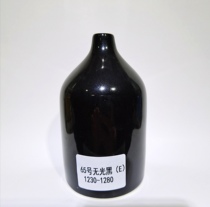 Satisfied pottery art glaze Jingdezhen pottery glaze pottery bar teaching special electric kiln glaze matte black 5kg barrel