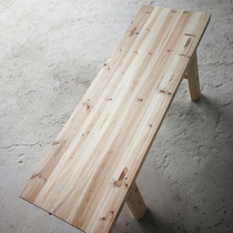 Satisfied pottery clay bench kneading mud stool Pottery table and chair rolling mud wood stool board pottery tools