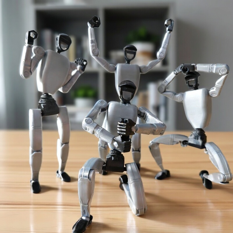 Movable Robot Doll Ornaments Material Yushu Wancunwu Bot Robot Toy Boys and Girls Gifts Movable Robot Doll Ornaments Material Yushu Wancunwu Bot Robot Toy Boys and Girls Gifts