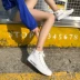 Mùa hè gió cao để giúp giày vải chic sang trọng nữ 2018 mới dành cho học sinh phiên bản tiếng Hàn của giày đế mềm nhỏ kiểu nhỏ ulzzang cửa hàng giầy dép Plimsolls