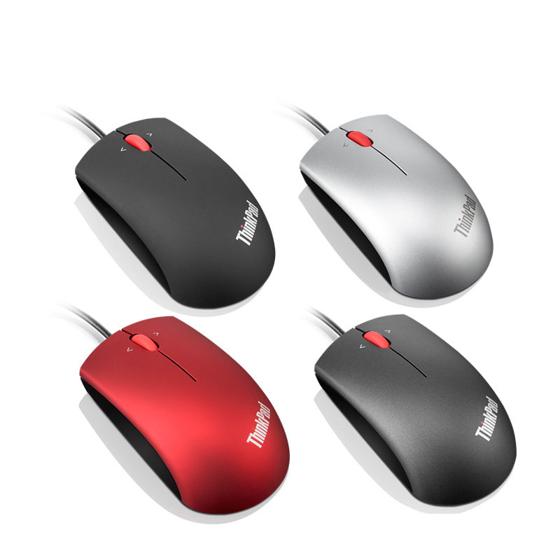 Thinkpad Lenovo Mouse USB Blu-ray This Electric Worker Body Game Hand Mark Portable 0B47152 Charm Red