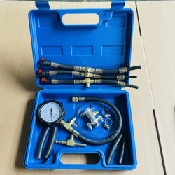  Automotive Fuel Pressure Gauge Fuel Injection Pressure Gauge Auto Repair Tester Quick Gasoline Pressure Gauge