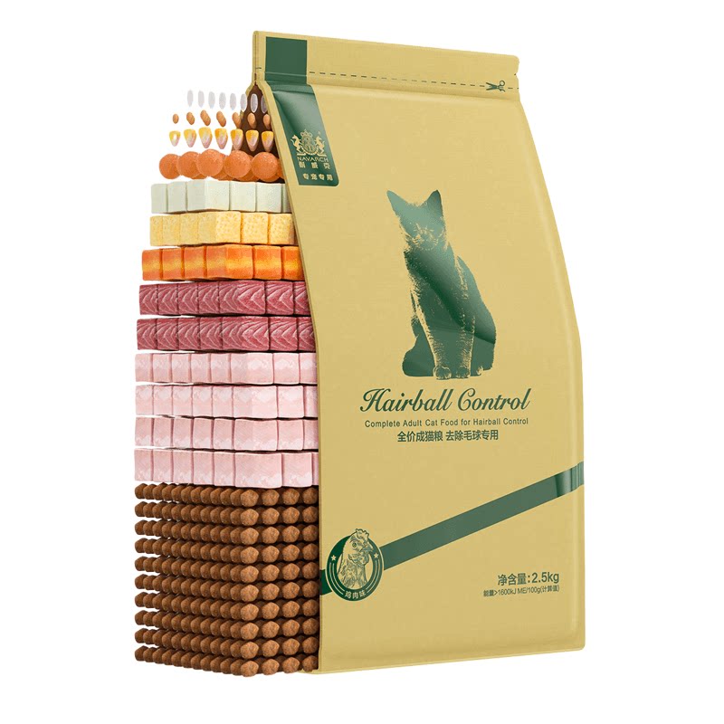 Newick to hair ball adult cat food 2 5kg indoor adult cat pick mouth old cat nutrition chicken flavor cat food 5 catties